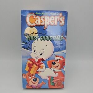 CASPER'S FIRST CHRISTMAS VHS Friendly Ghost NEW SEALED Yogi Bear Hanna Barbera